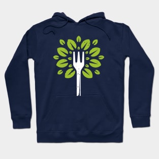 Vegan Green Food Vintage Design Hoodie